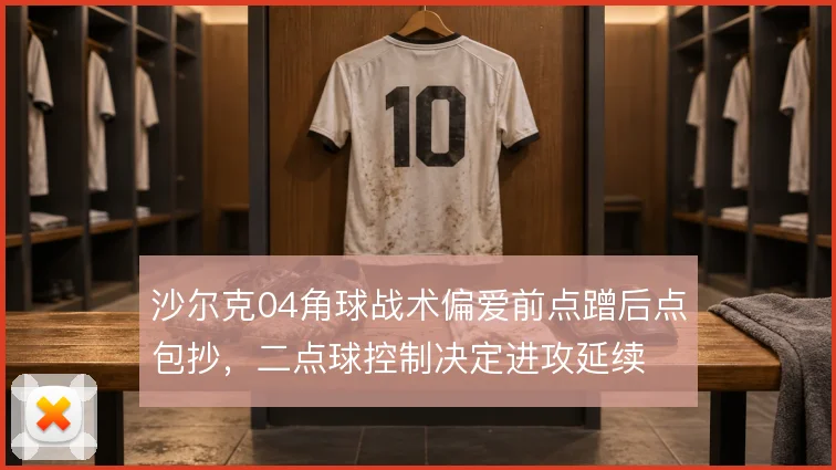 沙尔克04角球战术偏爱前点蹭后点包抄,二点球控制决定进攻延续